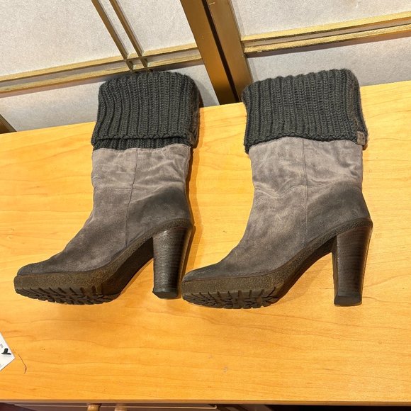 Kennel & Schmenger 4" Suede Platform Boots - EUR 40 - Picture 10 of 10